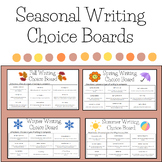 Writing Choice Boards: Seasonal