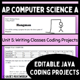 Goldie's AP® Computer Science A Coding Projects for Unit 5