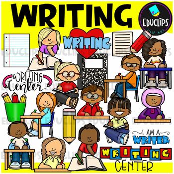 Preview of Writing Clip Art Set (Educlips Clipart)