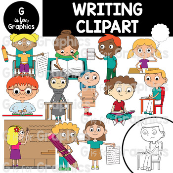 Preview of Writing Clipart