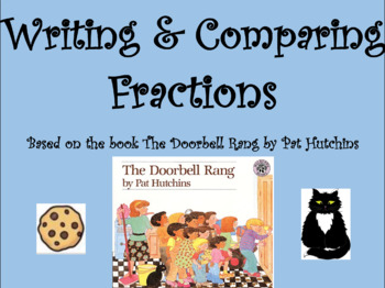Preview of Teaching Math Through Literacy - Comparing Fractions