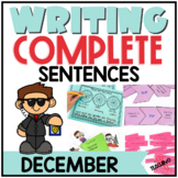 Complete Sentences Worksheets, 2nd, Writing, Gamified, Les