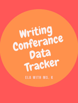 Preview of Writing Conference Data Tracker