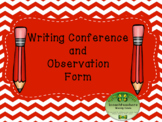 Writing Conference Form