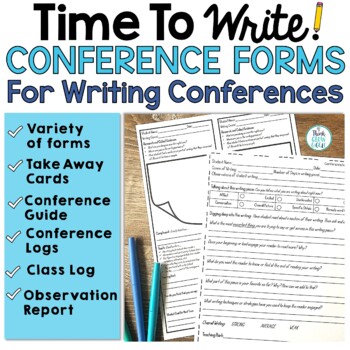 Preview of Writing Conference Forms and Templates Writers Workshop
