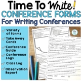 Writing Conference Forms and Templates Writers Workshop