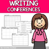 Writing Conference Forms for Teachers PDF & Editable