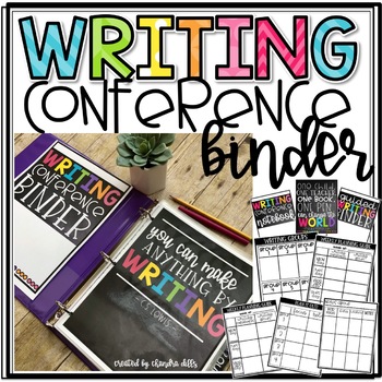 Preview of Writing Conference/Guided Writing Binder