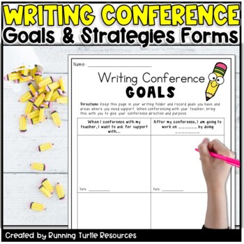 Preview of Writing Conference Goals and Strategies 3rd-5th Grade Common Core