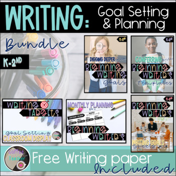 Preview of Writing | Conferring | Goal Setting and Planning: The Bundle