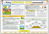 Writing Contemporary Fiction - Lower KS2 Knowledge Organizer!