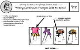 Writing Continuum: Prompts (Set #1: Items)