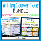 Grammar Capitalization Punctuation | Writing Conventions Bundle