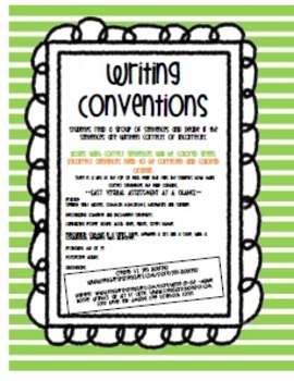 review writing conventions