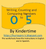 Writing,Counting and Comparing Numbers 0-5