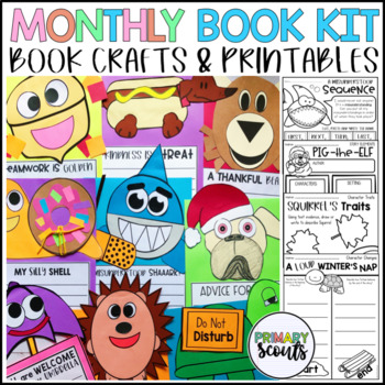 Preview of READ ALOUD Crafts and Activities 9 Book BUNDLE