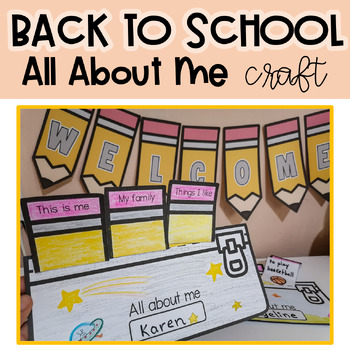 Writing Craftivity -- Pencil Craft -- All about me by The DecoCrafty ...