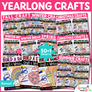 Preview of Writing Crafts for a Year: 50 Fall, Winter, Spring, & Summer Projects & Prompts