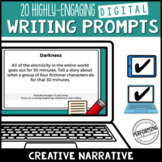 Writing Creative Narrative Digital Writing Prompts for Grades 3, 4, 5