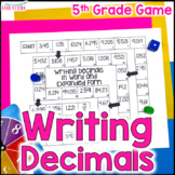 Writing Decimals in Expanded and Word Form Game - 5th Grad