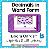 Writing Decimals in Word Form Picture Reveal Digital Inter