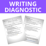 Writing Diagnostic Assessment: Activity & Checklist