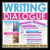 Dialogue Writing Presentation and Assignment - Punctuating