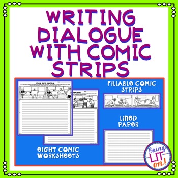 Preview of Writing Dialogue with Comic Strips