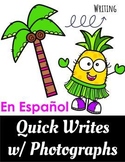 Writing Prompts - Quick Write - Spanish