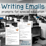 How to Write Emails - Supports + Writing Prompts for Speci