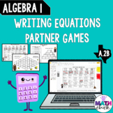 Writing Equations Partner Games A.2B Point Slope, Standard