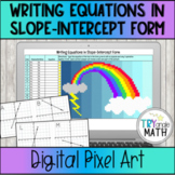 Writing Equations in Slope Intercept Form Digital Activity