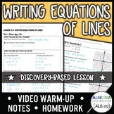 Writing Linear Equations Lesson