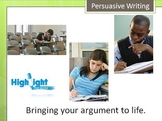 Writing Essays Unit- Persuasive Argumentative HUGE Expande