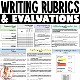 Writing Rubrics and Evaluations