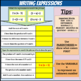 Writing Expressions 5.OA.2 Digital Homework Practice {Goog