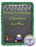Writing Expressions & Equations Unit Plan