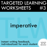 Writing Feedback - Worksheets for Learners of German - imperative