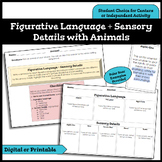 Writing Figurative Language & Sensory Details with Animals