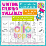 Writing Filipino Syllables