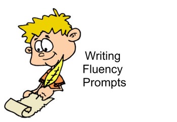 Preview of Writing Fluency Prompts 1