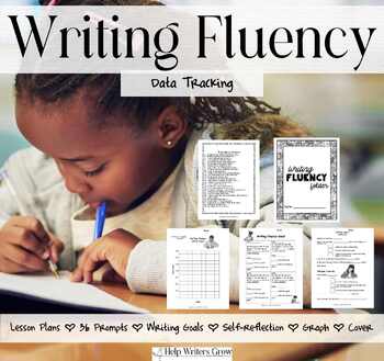 Preview of Writing Fluency - Student Data Tracking