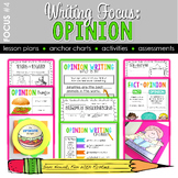 Writing Focus #4: Opinion Writing