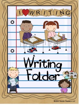 Preview of Writing Folder - Resource Tool for Aspiring Authors!