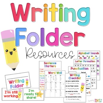 Preview of Writing Folder Resources