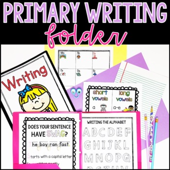 Preview of Writing Folder Resources: Primary Grades