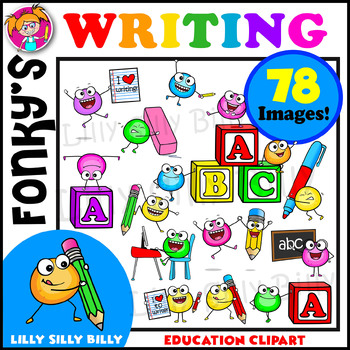 Preview of Writing Fonky's - Tweeny Giggly-Boo's! . {Lilly Silly Billy}