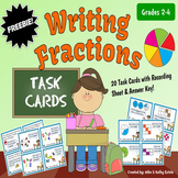 Writing Fractions Task Cards