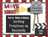 PowerPoint- Introduction Writing Fractions as Decimals Mod