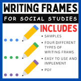Writing Frames for the Social Studies Classroom - ELD Strategy